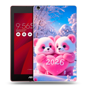 Силиконовый чехол на ASUS ZenPad C 7.0 с принтом Новый год