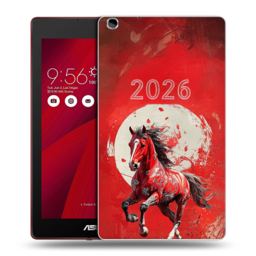 Силиконовый чехол на ASUS ZenPad C 7.0 с принтом Новый год