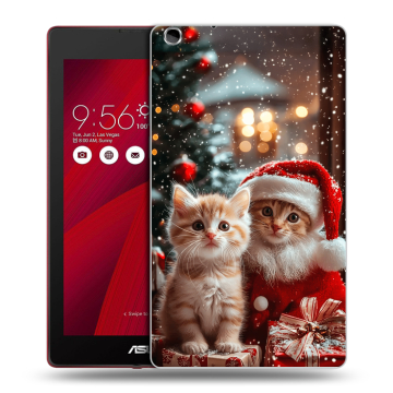 Силиконовый чехол на ASUS ZenPad C 7.0 с принтом Новый год