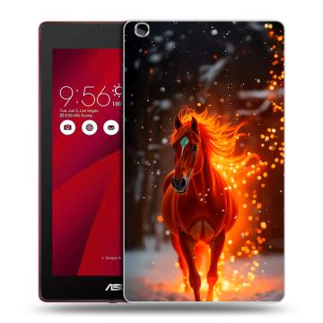 Силиконовый чехол на ASUS ZenPad C 7.0 с принтом Новый год