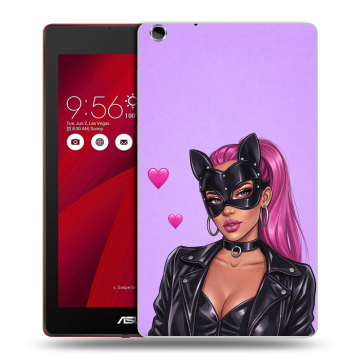 Силиконовый чехол на ASUS ZenPad C 7.0 с принтом женский