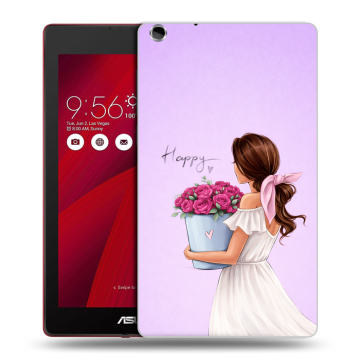 Силиконовый чехол на ASUS ZenPad C 7.0 с принтом женский