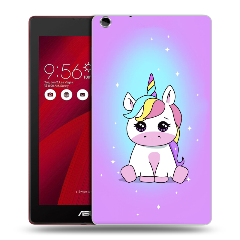 Силиконовый чехол на ASUS ZenPad C 7.0 с принтом Единорог Силиконовый чехол на ASUS ZenPad C 7.0 с принтом Единорог