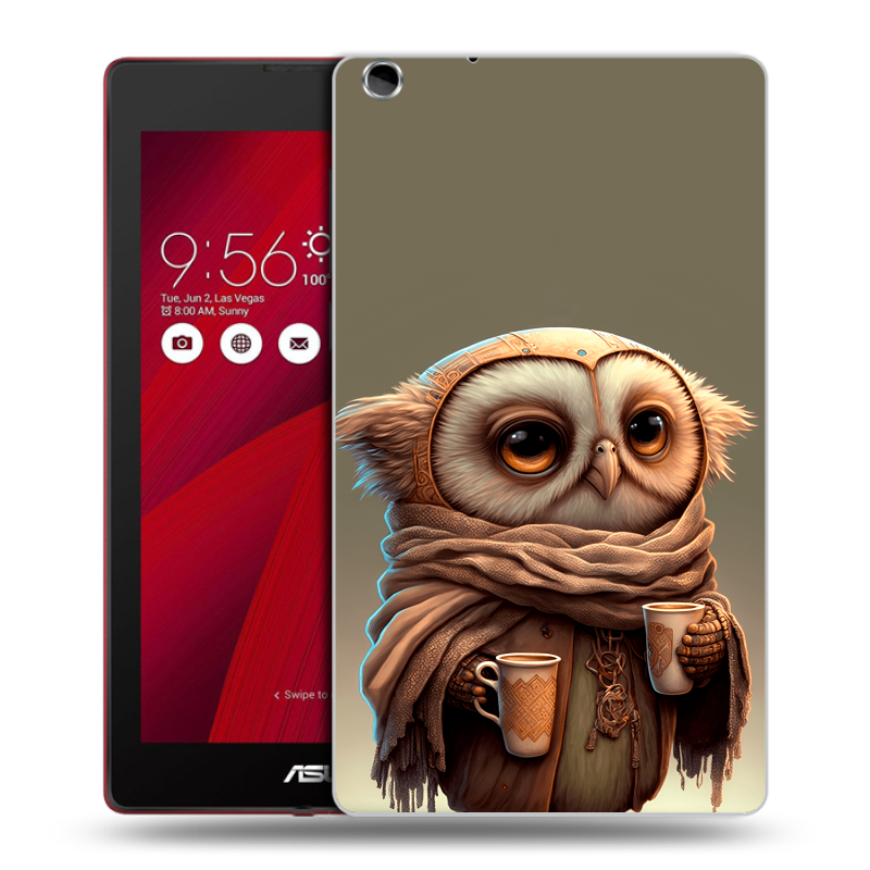 Силиконовый чехол на ASUS ZenPad C 7.0 с принтом Сова Силиконовый чехол на ASUS ZenPad C 7.0 с принтом Сова