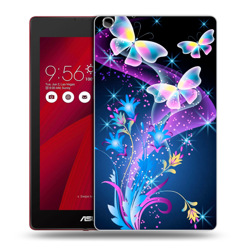 Силиконовый чехол на ASUS ZenPad C 7.0 с принтом Бабочки Силиконовый чехол на ASUS ZenPad C 7.0 с принтом Бабочки
