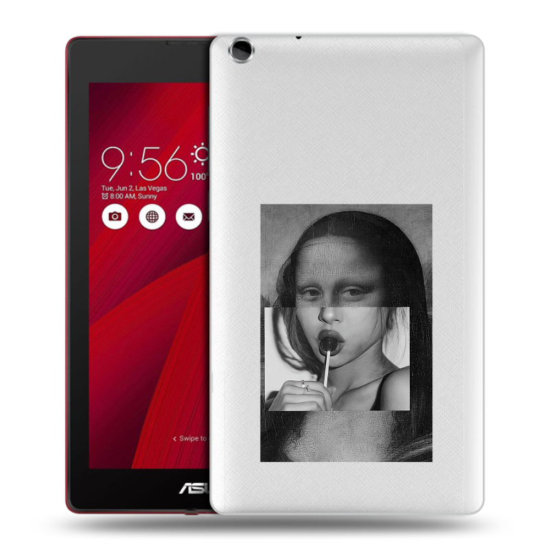 Силиконовый чехол на ASUS ZenPad C 7.0 с принтом Мона Лиза Силиконовый чехол на ASUS ZenPad C 7.0 с принтом Мона Лиза