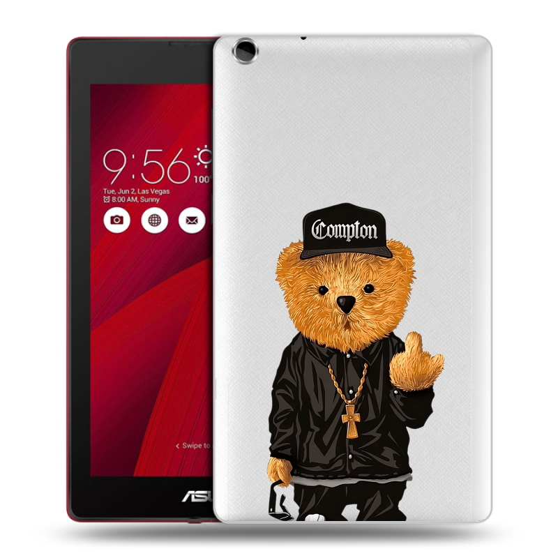 Силиконовый чехол на ASUS ZenPad C 7.0 с принтом Плюшевый медведь Силиконовый чехол на ASUS ZenPad C 7.0 с принтом Плюшевый медведь