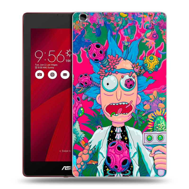 Силиконовый чехол на ASUS ZenPad C 7.0 с принтом Рик и Морти Rick Morty Силиконовый чехол на ASUS ZenPad C 7.0 с принтом Рик и Морти Rick Morty