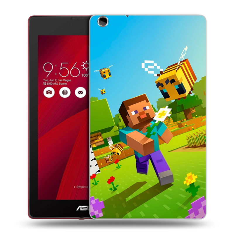 Силиконовый чехол на ASUS ZenPad C 7.0 с принтом Майнкрафт Minecraft Силиконовый чехол на ASUS ZenPad C 7.0 с принтом Майнкрафт Minecraft