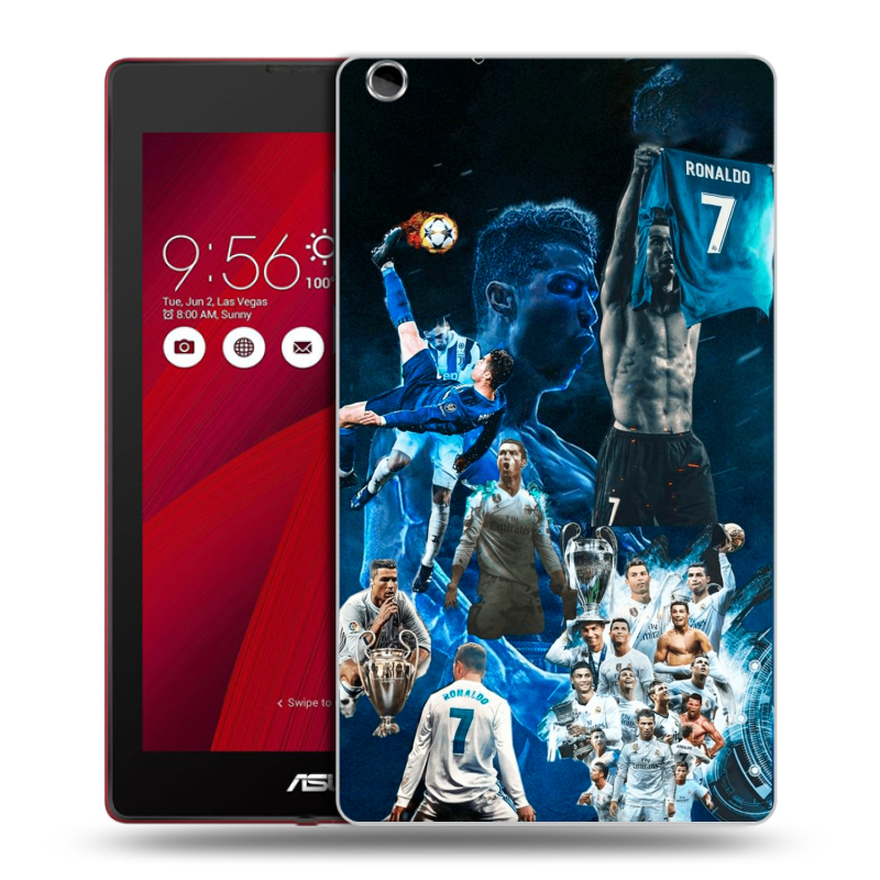 Силиконовый чехол на ASUS ZenPad C 7.0 с принтом Реал Роналдо Силиконовый чехол на ASUS ZenPad C 7.0 с принтом Реал Роналдо