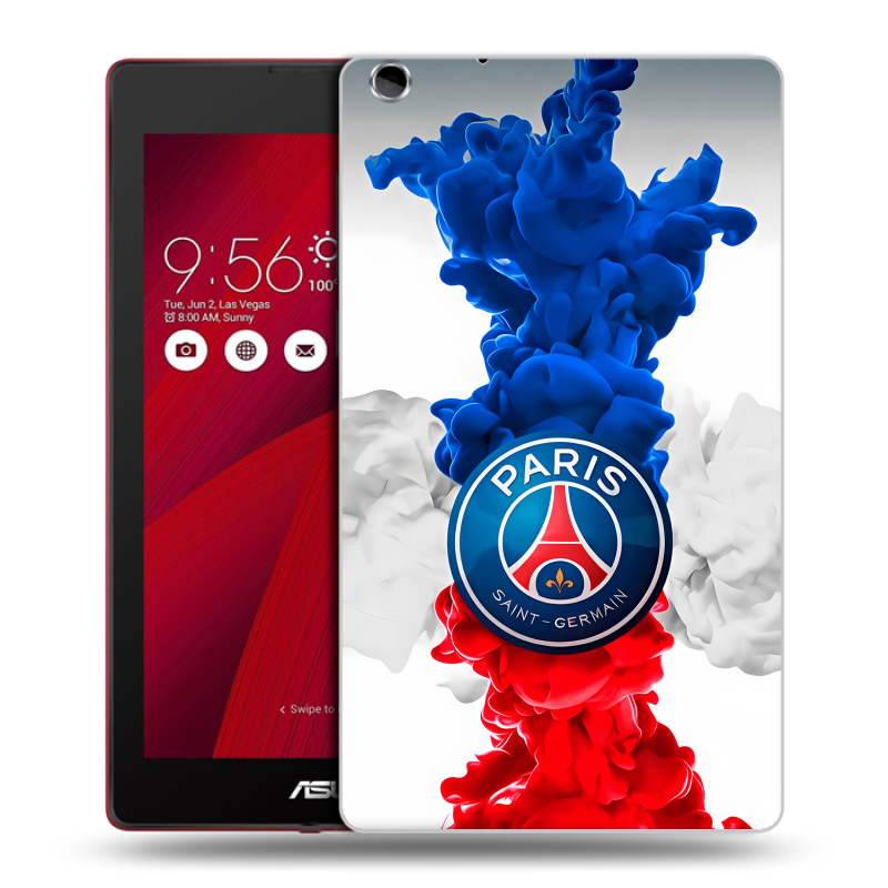 Силиконовый чехол на ASUS ZenPad C 7.0 с принтом PSG ПСЖ Силиконовый чехол на ASUS ZenPad C 7.0 с принтом PSG ПСЖ