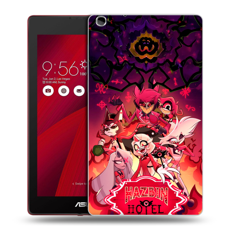Силиконовый чехол на ASUS ZenPad C 7.0 с принтом Hazbin Hotel Отель Хазбин Силиконовый чехол на ASUS ZenPad C 7.0 с принтом Hazbin Hotel Отель Хазбин