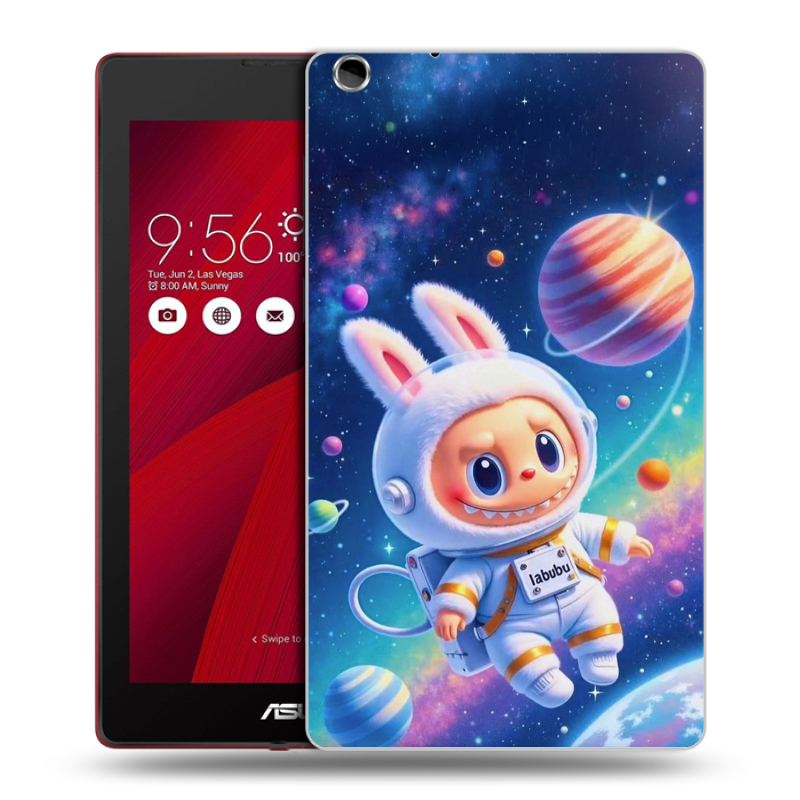 Силиконовый чехол на ASUS ZenPad C 7.0 с принтом Labubu Лабубу Силиконовый чехол на ASUS ZenPad C 7.0 с принтом Labubu Лабубу