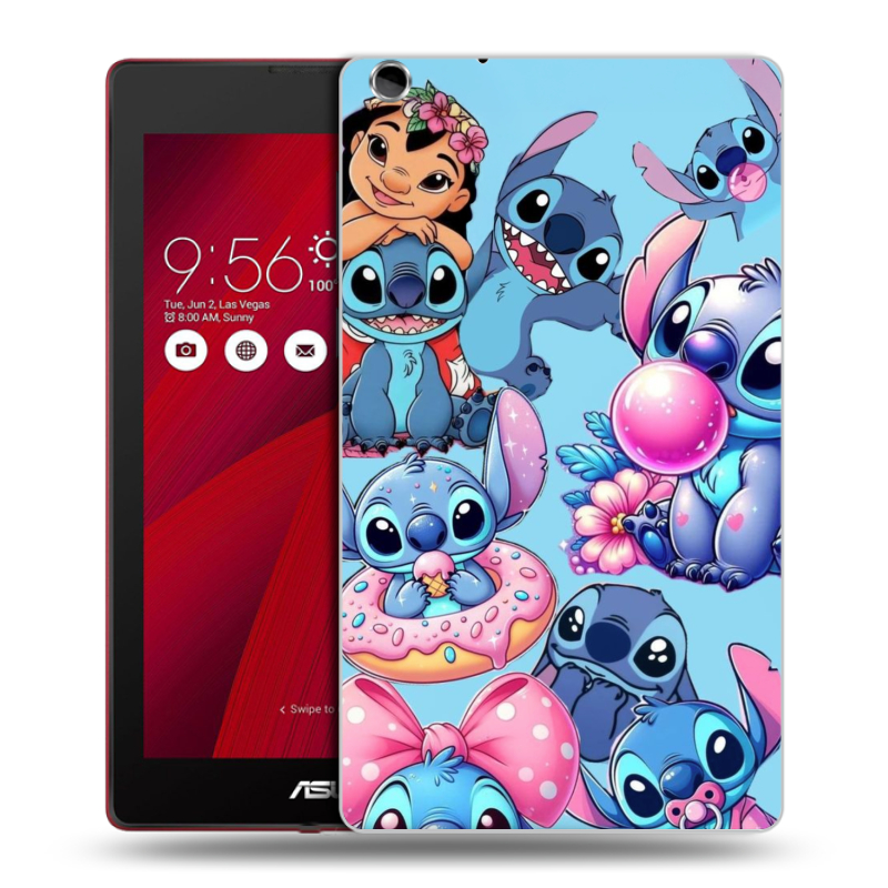 Силиконовый чехол на ASUS ZenPad C 7.0 с принтом Лило и Стич Силиконовый чехол на ASUS ZenPad C 7.0 с принтом Лило и Стич