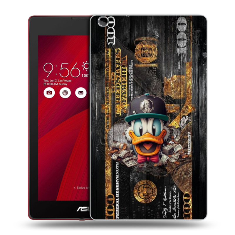 Силиконовый чехол на ASUS ZenPad C 7.0 с принтом Дональд Дак Доллар Силиконовый чехол на ASUS ZenPad C 7.0 с принтом Дональд Дак Доллар