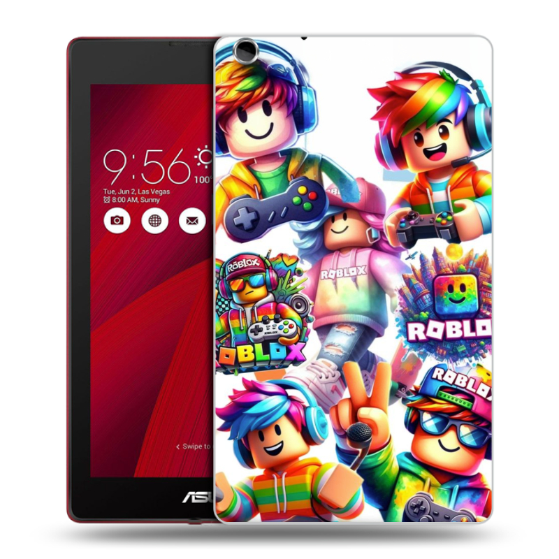 Силиконовый чехол на ASUS ZenPad C 7.0 с принтом Roblox Роблокс Силиконовый чехол на ASUS ZenPad C 7.0 с принтом Roblox Роблокс