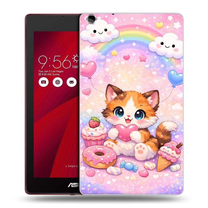 Силиконовый чехол на ASUS ZenPad C 7.0 с принтом для девочек Силиконовый чехол на ASUS ZenPad C 7.0 с принтом для девочек