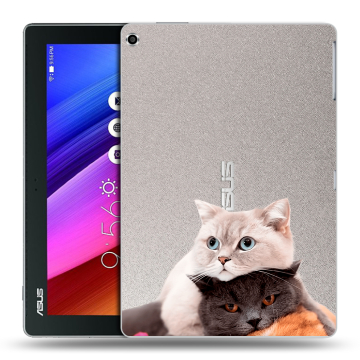Силиконовый чехол на планшета ASUS ZenPad 10 с принтом Кошки Силиконовый чехол на планшета ASUS ZenPad 10 с принтом Кошки