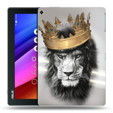 Силиконовый чехол на ASUS ZenPad 10 с принтом Лев с короной Силиконовый чехол на ASUS ZenPad 10 с принтом Лев с короной