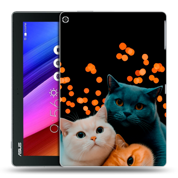 Силиконовый чехол на планшета ASUS ZenPad 10 с принтом Кошки Силиконовый чехол на планшета ASUS ZenPad 10 с принтом Кошки