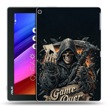 Силиконовый чехол на планшета ASUS ZenPad 10 с принтом Скелет карты Силиконовый чехол на планшета ASUS ZenPad 10 с принтом Скелет карты