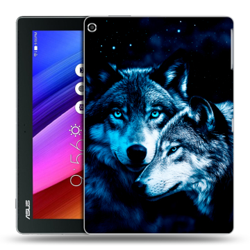 Силиконовый чехол на планшета ASUS ZenPad 10 с принтом Волки Силиконовый чехол на планшета ASUS ZenPad 10 с принтом Волки