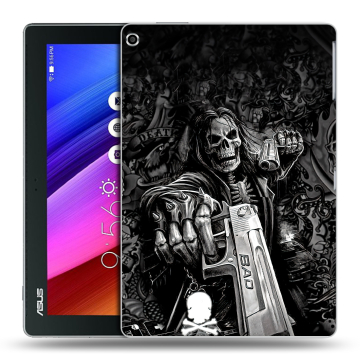 Силиконовый чехол на планшета ASUS ZenPad 10 с принтом Скелет Силиконовый чехол на планшета ASUS ZenPad 10 с принтом Скелет