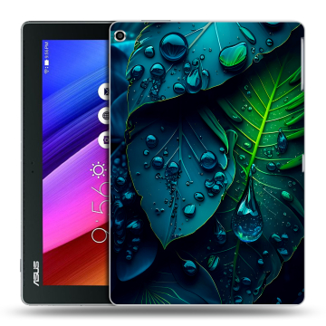 Силиконовый чехол на планшета ASUS ZenPad 10 с принтом Листья Силиконовый чехол на планшета ASUS ZenPad 10 с принтом Листья
