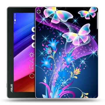 Силиконовый чехол на ASUS ZenPad 10 с принтом Бабочки Силиконовый чехол на ASUS ZenPad 10 с принтом Бабочки