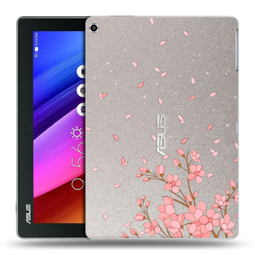 Силиконовый чехол на ASUS ZenPad 10 с принтом Ветка сакуры Силиконовый чехол на ASUS ZenPad 10 с принтом Ветка сакуры