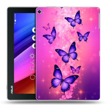 Силиконовый чехол на ASUS ZenPad 10 с принтом Бабочки Силиконовый чехол на ASUS ZenPad 10 с принтом Бабочки