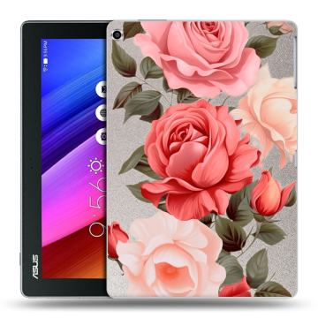 Силиконовый чехол на ASUS ZenPad 10 с принтом Розы Силиконовый чехол на ASUS ZenPad 10 с принтом Розы