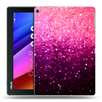 Силиконовый чехол на ASUS ZenPad 10 с принтом Блестки