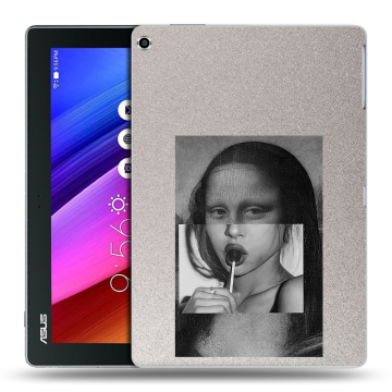 Силиконовый чехол на ASUS ZenPad 10 с принтом Мона Лиза Силиконовый чехол на ASUS ZenPad 10 с принтом Мона Лиза