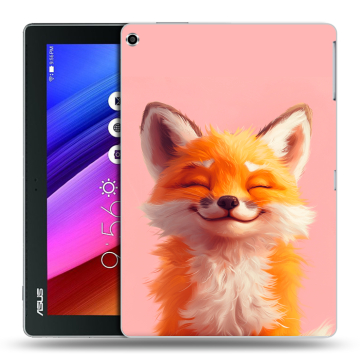 Силиконовый чехол на ASUS ZenPad 10 с принтом милая лиса Силиконовый чехол на ASUS ZenPad 10 с принтом милая лиса