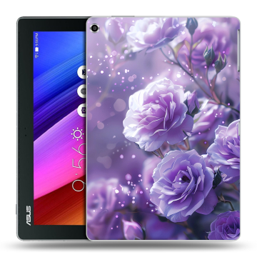 Силиконовый чехол на ASUS ZenPad 10 с принтом Розы цветы
