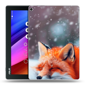 Силиконовый чехол на ASUS ZenPad 10 с принтом лиса Силиконовый чехол на ASUS ZenPad 10 с принтом лиса