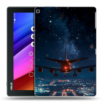 Силиконовый чехол на ASUS ZenPad 10 с принтом самолет Силиконовый чехол на ASUS ZenPad 10 с принтом самолет