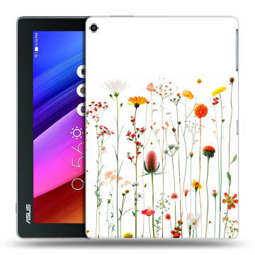 Силиконовый чехол на ASUS ZenPad 10 с принтом цветы Силиконовый чехол на ASUS ZenPad 10 с принтом цветы