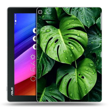 Силиконовый чехол на ASUS ZenPad 10 с принтом Листья Силиконовый чехол на ASUS ZenPad 10 с принтом Листья