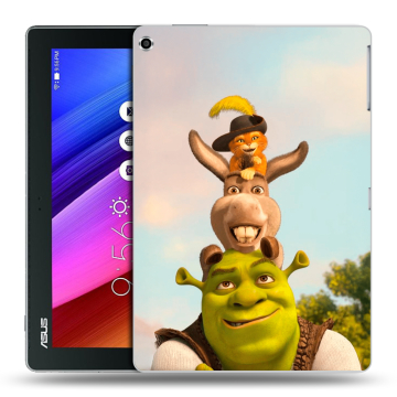 Силиконовый чехол на ASUS ZenPad 10 с принтом Шрек Shrek