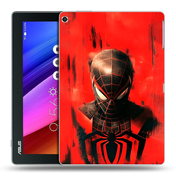 Силиконовый чехол на ASUS ZenPad 10 с принтом человек паук spiderman Силиконовый чехол на ASUS ZenPad 10 с принтом человек паук spiderman