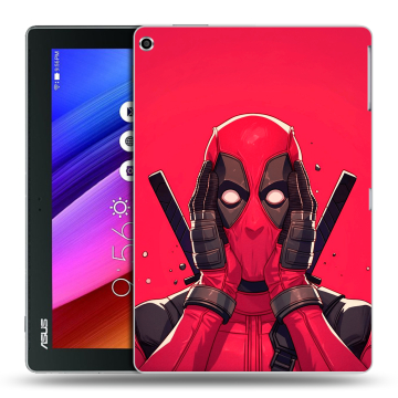 Силиконовый чехол на ASUS ZenPad 10 с принтом Дедпул Deadpool