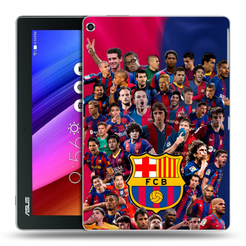Силиконовый чехол на ASUS ZenPad 10 с принтом Барселона Barcelona Силиконовый чехол на ASUS ZenPad 10 с принтом Барселона Barcelona