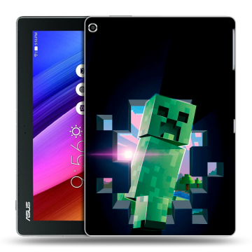 Силиконовый чехол на ASUS ZenPad 10 с принтом Майнкрафт Minecraft Силиконовый чехол на ASUS ZenPad 10 с принтом Майнкрафт Minecraft
