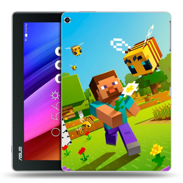 Силиконовый чехол на ASUS ZenPad 10 с принтом Майнкрафт Minecraft Силиконовый чехол на ASUS ZenPad 10 с принтом Майнкрафт Minecraft