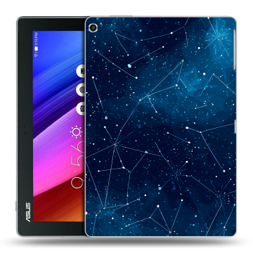 Силиконовый чехол на ASUS ZenPad 10 с принтом Космос звезды