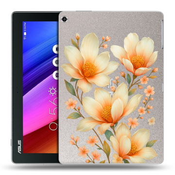 Силиконовый чехол на ASUS ZenPad 10 с принтом Цветы