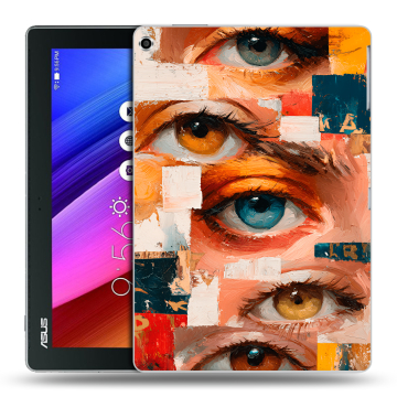 Силиконовый чехол на ASUS ZenPad 10 с принтом Модный принт