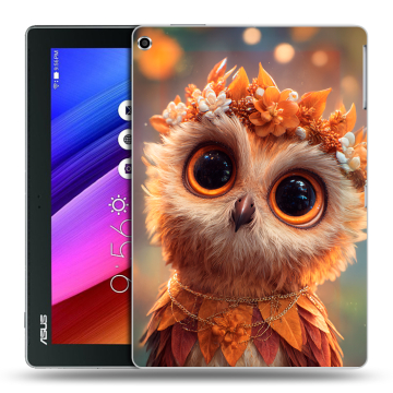 Силиконовый чехол на ASUS ZenPad 10 с принтом Милая сова